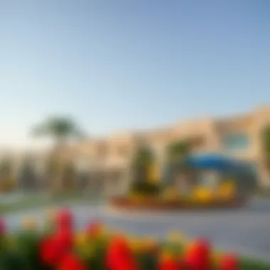 Vibrant community amenities in Bloom JVC including parks and leisure areas