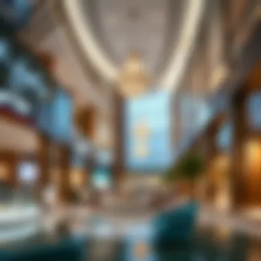 Interior Design Highlights of الوحدة مول الصور Interior design of الوحدة مول الصور highlighting retail spaces