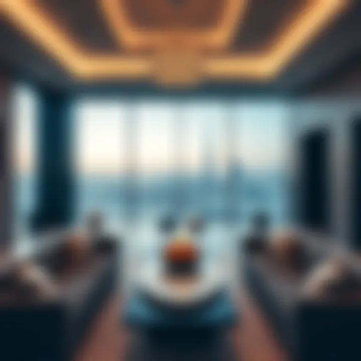 Lavish amenities in a Dubai penthouse