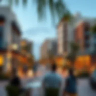 Vibrant community lifestyle around The Lofts