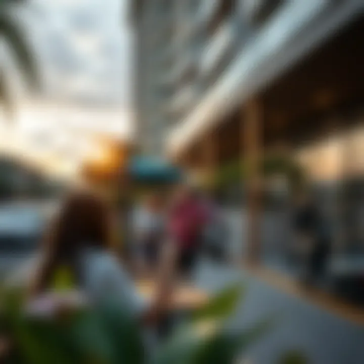 Community engagement around Tower Laguna illustrating lifestyle offerings