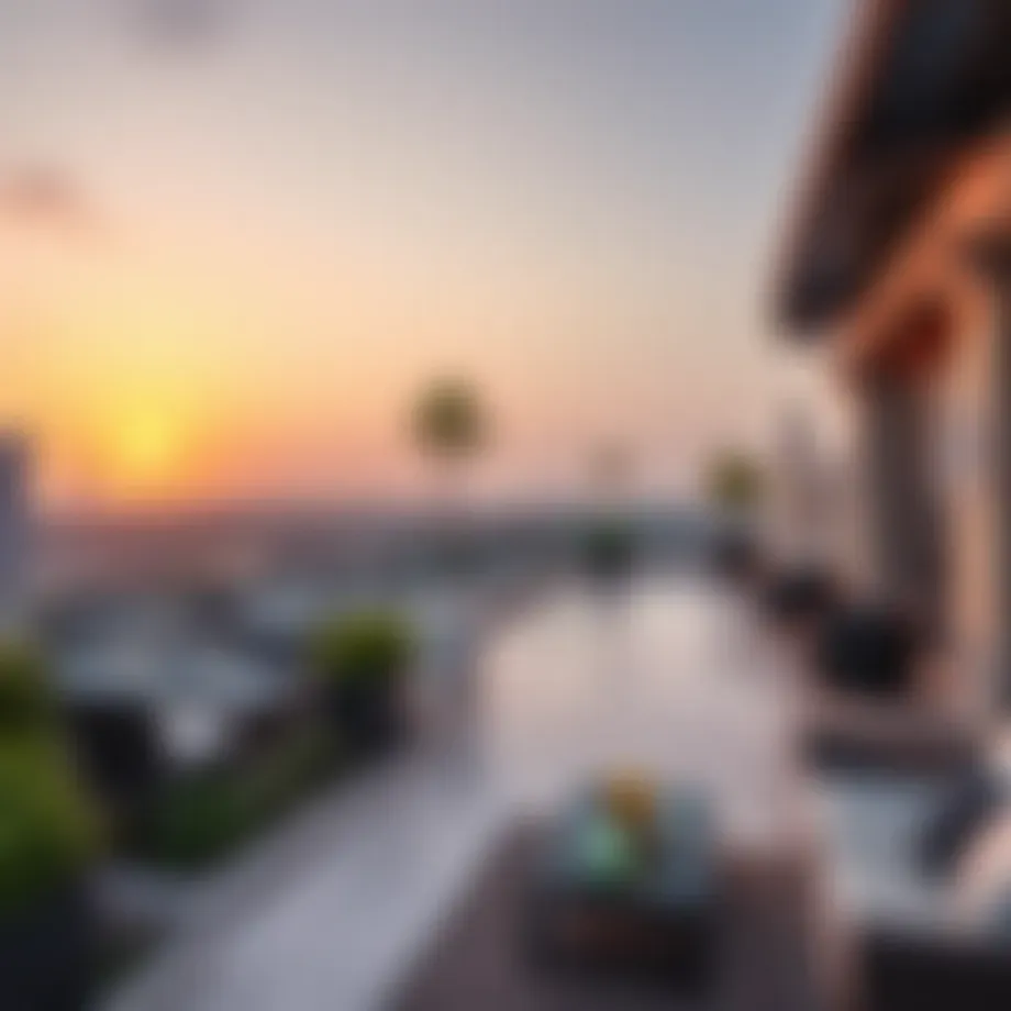 Exploring the Versatility of Terraces in Dubai Real Estate Introduction