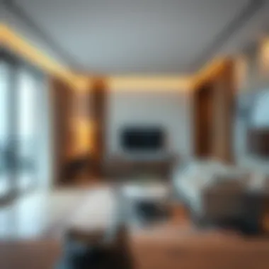 Interior design of a residential unit in Tiara Tower