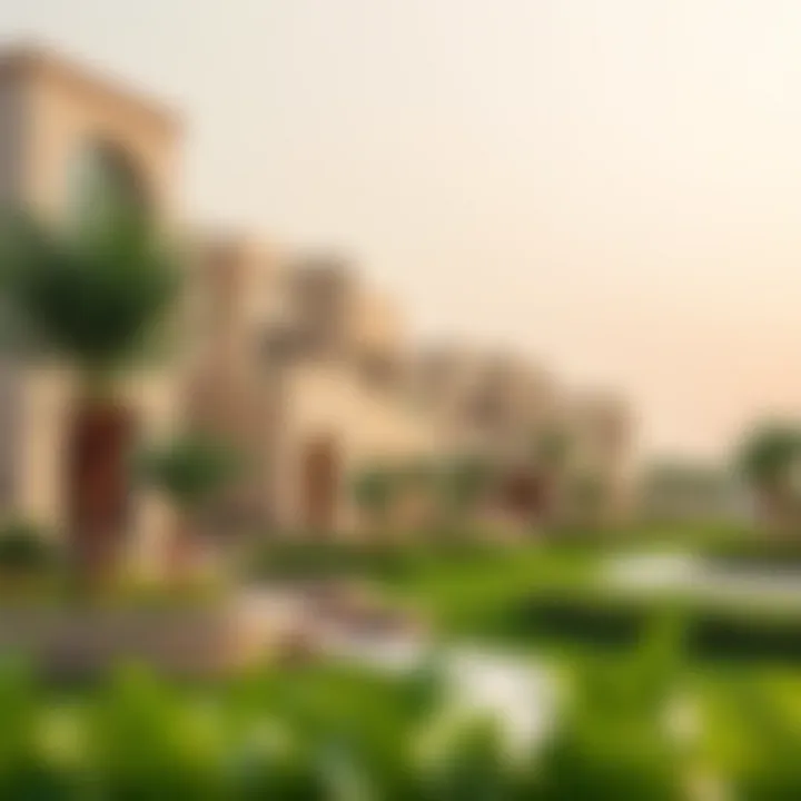 Eco-friendly designs and green spaces of Tilal Al Ghaf