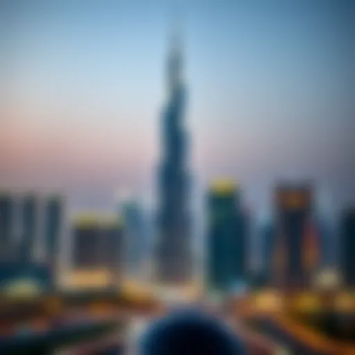 Burj Khalifa: The Pinnacle of Dubai's Skyline Iconic Burj Khalifa towering above the city skyline