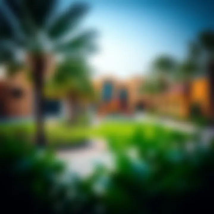 Community Facilities in University View Community amenities and recreational areas surrounding University View