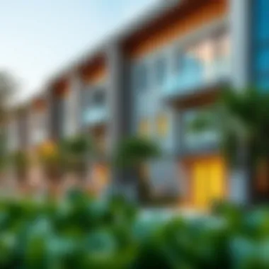 Residential Living in University View Modern residential units within the University View development