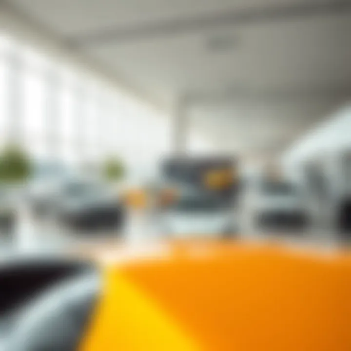 Innovative Automotive Showroom in Firas Motor City An innovative automotive showroom highlighting cutting-edge vehicles in Firas Motor City.