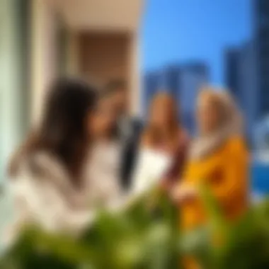 FMP Homes team engaging with tenants