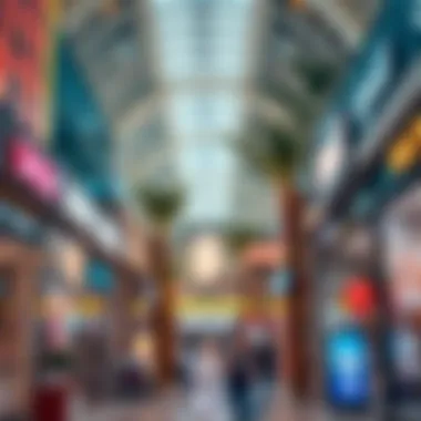 Variety of Retail Offerings at Forsan Central Mall Shopping area with a variety of retail stores in Forsan Central Mall