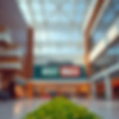 Strategic Location of Galleria Mall Supermarket Galleria Mall Supermarket's strategic location within the Galleria Mall