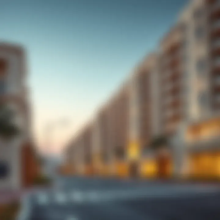 A real estate development project near Global Village.