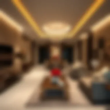 Inside Look: Luxurious Living Spaces at Gold Crest Luxurious interior of a residential unit in Gold Crest Executive Tower