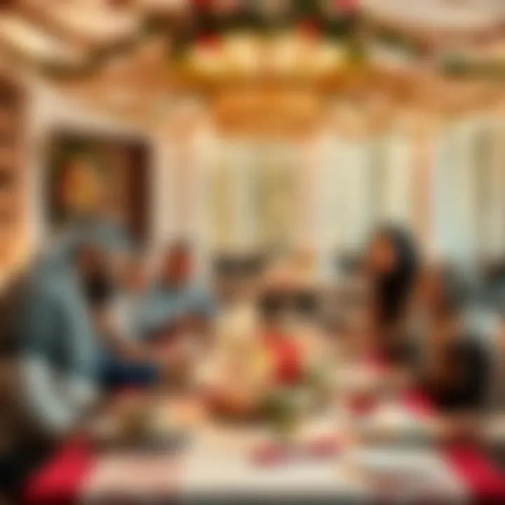 Unity and Togetherness in Celebrations Family gathering during a significant UAE holiday