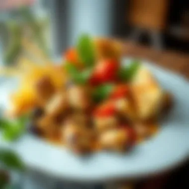 Healthy iftar dishes emphasizing nutrition