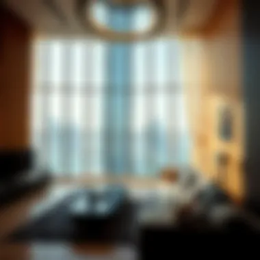 Innovative Interior Design of Dubai Creek Tower Interior layout showcasing the innovative design of Dubai Creek Tower