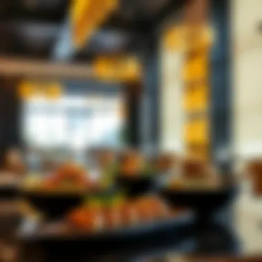 Diverse Culinary Offerings at Jumeirah Restaurant Diverse array of contemporary cuisine served at Jumeirah Restaurant