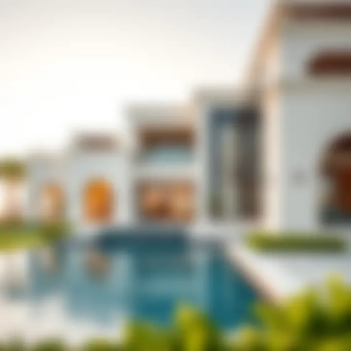 Elegant architectural design of a villa in Nad Al Sheba