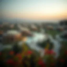 Luxurious landscape view of Keturah Reserve