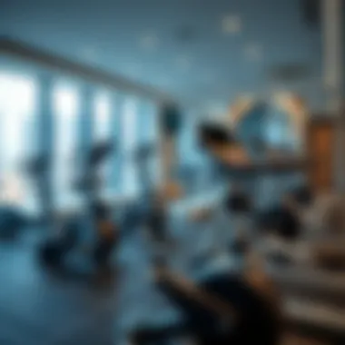 Well-equipped gym facilities within KML Building for residents