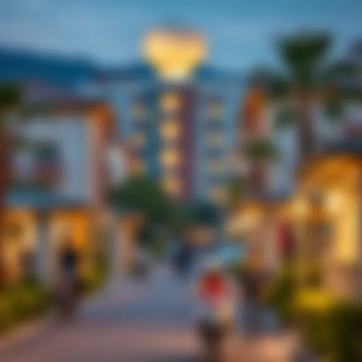 Vibrant community lifestyle in Liwan with amenities