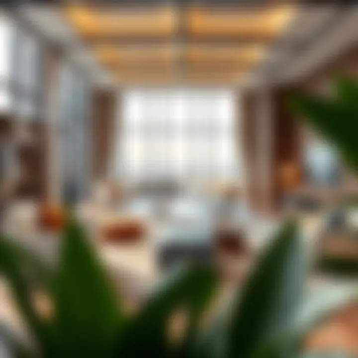 Art-Integrated Living Spaces at Louvre Abu Dhabi Art-inspired living area within the residences highlighting cultural integration