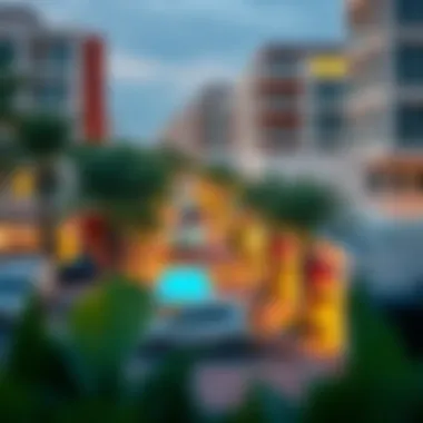 Vibrant Community around Louvre Abu Dhabi Vibrant neighborhood surrounding Louvre Abu Dhabi Residences