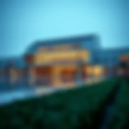 Stunning view of the Louvre Abu Dhabi Residences showcasing modern architecture