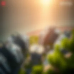 Aerial view of a MAG residential complex in Dubai