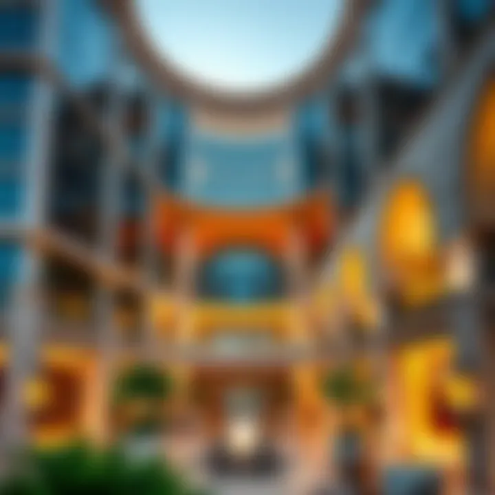 Architectural design of Mirdif Tulip