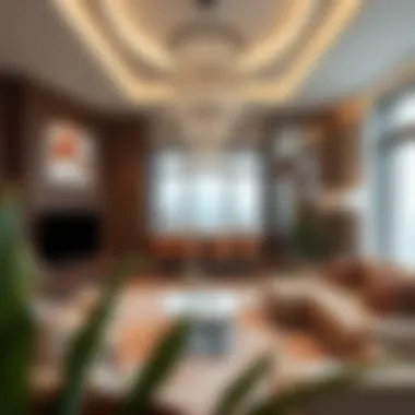 Interior design of Mirdif Tulip residences