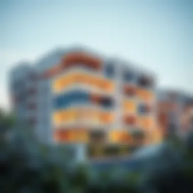 Architectural Marvels in Murooj Al Furjan East Innovative architectural design of a residential building