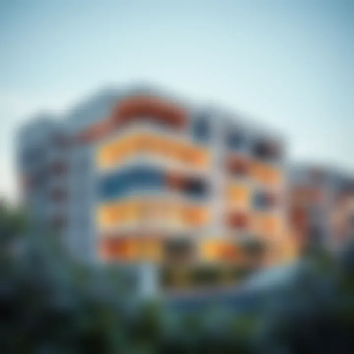 Architectural Marvels in Murooj Al Furjan East Innovative architectural design of a residential building