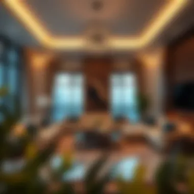Elegant Living Space at Nadd Residence Luxurious living room interior at Nadd Residence