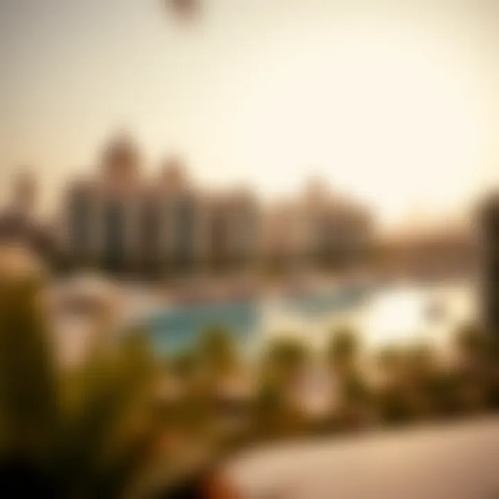 Abu Dhabi's Luxurious Architectural Landscape Architectural skyline of Abu Dhabi showcasing luxury properties
