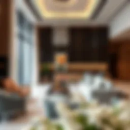 Modern apartment interior showcasing luxury living in Dubai