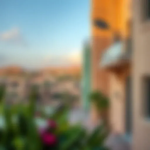 Scenic view of Al Khawaneej neighborhood