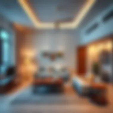 Short-Term Rental Apartment Welcoming living space in a short-term rental apartment