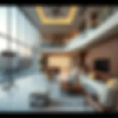 Luxury Living in Dubai A luxurious residential property in Dubai highlighting contemporary design