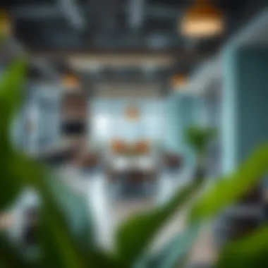 Innovative Coworking Space Trendy coworking area in Dubai Design District
