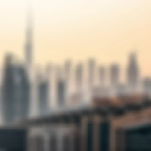 Stunning skyline of Dubai showcasing modern architecture