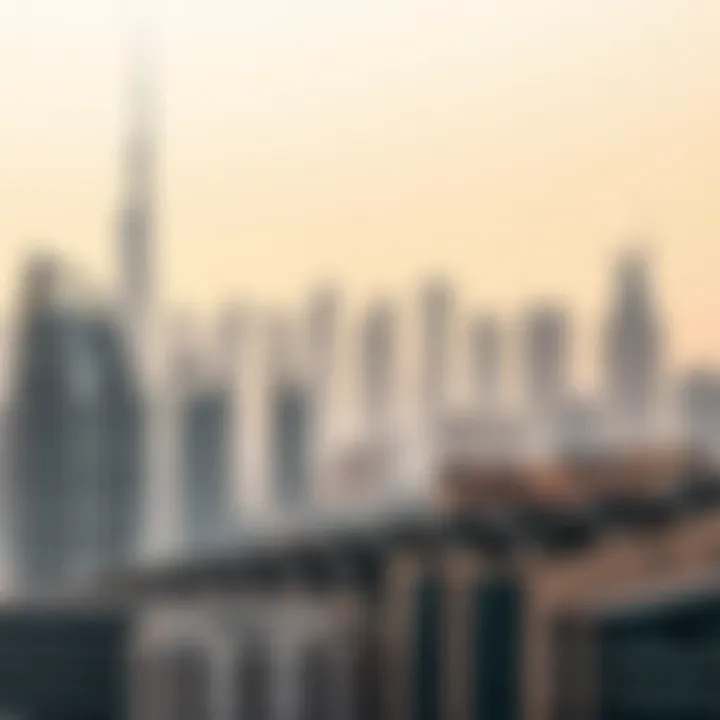 Dubai's Iconic Skyline and Expat Life Stunning skyline of Dubai showcasing modern architecture