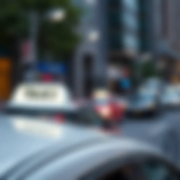 Digital payments through taxi apps