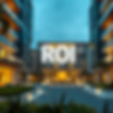 Conceptual illustration of ROI in real estate