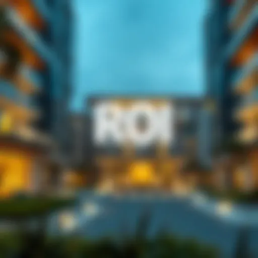 Understanding ROI in Real Estate Investments Conceptual illustration of ROI in real estate