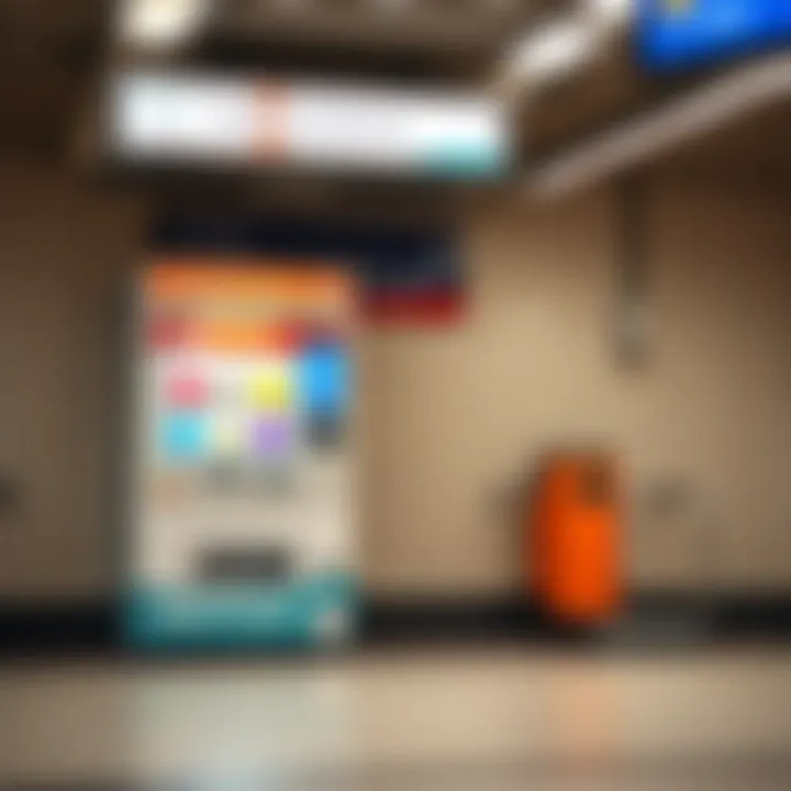 Purchasing Nol Cards Made Easy Nol Card vending machine at a metro station
