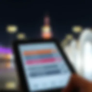 Payment Methods for Oman Visa Fees Payment options for visa fees shown on a digital device