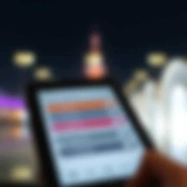 Payment Methods for Oman Visa Fees Payment options for visa fees shown on a digital device