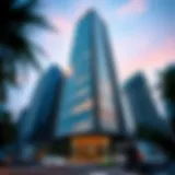 Stunning exterior view of One City Tower