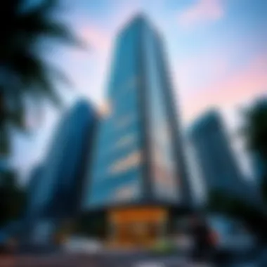 The Architectural Marvel of One City Tower Stunning exterior view of One City Tower